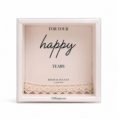 Happy tears handkerchief