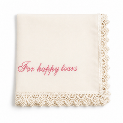 Happy tears handkerchief