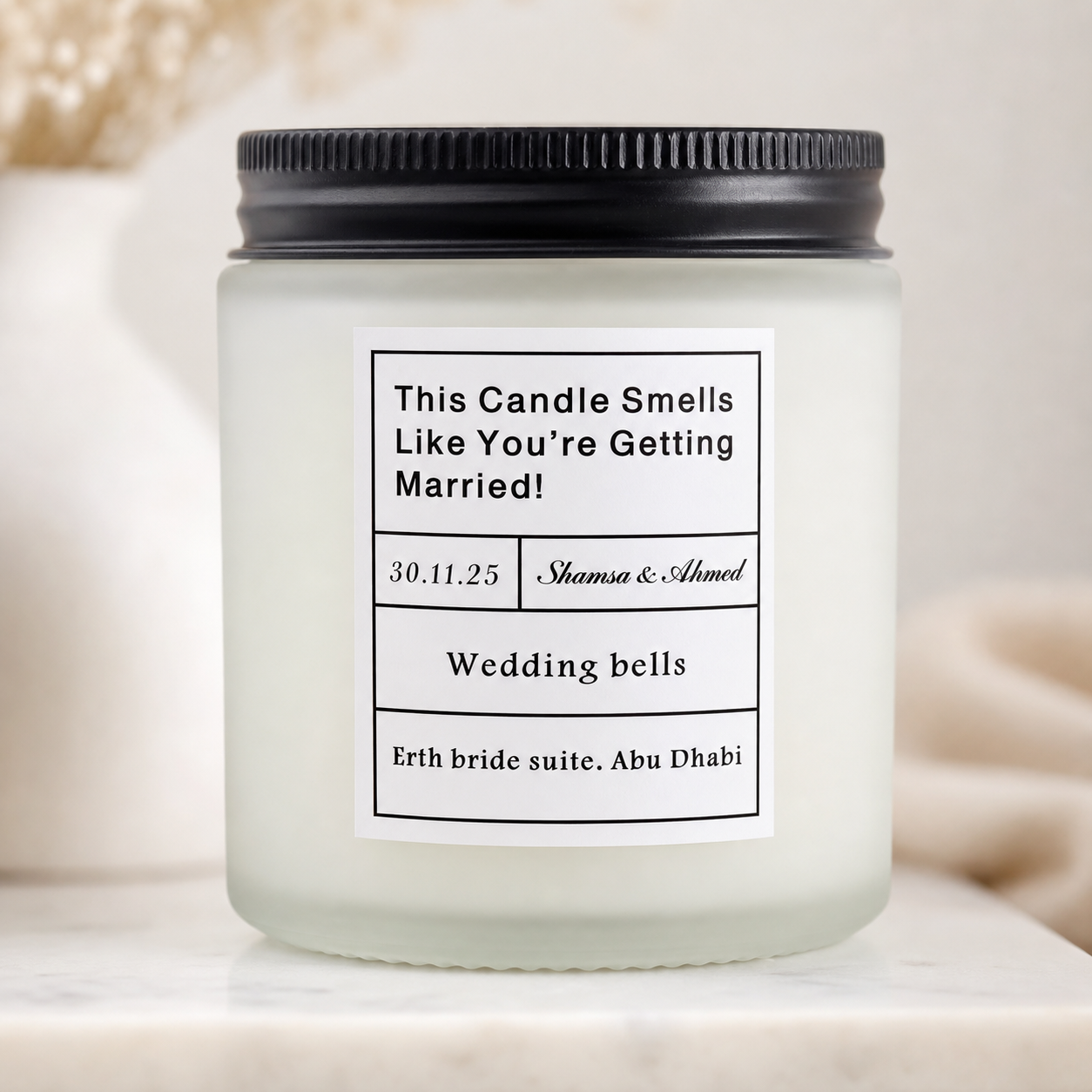 Custom candle