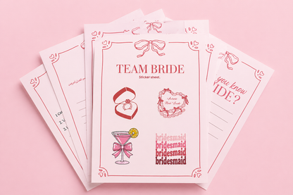 Mon Amor Bridal Shower Kit